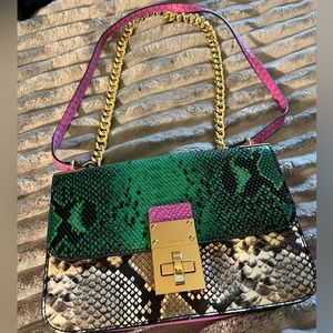 Aldo snakeskin purse